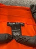 Cotton Express 100% Polyester Orange Long Sleeve Blouse Size L - photo 7