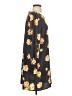 Ann Taylor LOFT 100% Polyester Print Gray Casual Dress Size S - photo 4