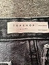 Topshop 100% Baumwolle Gray Denim Shorts Size 2 - photo 3
