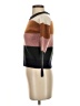 Madewell 100% Cashmere Color Block Brown Cashmere Pullover Sweater Size XXS - photo 5