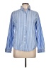 Have Stripes Blue Long Sleeve Button-Down Shirt Size L - photo 1