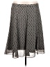 George 100% Polyester Print Gray Casual Skirt Size 12 - photo 1