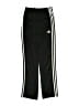 Adidas 100% Polyester Black Track Pants Size 10 - 12 - photo 1