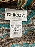 Chico's Paisley Teal Cardigan Size Lg (2) - photo 7