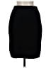 The Territory Ahead 100% Wool Solid Black Wool Skirt Size M - photo 2