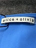 Alice + Olivia Blue Sleeveless Top Size XL - photo 6