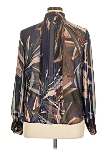Jennifer Lopez Long Sleeve Blouse (view 2)