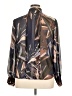 Jennifer Lopez 100% Polyester Brown Long Sleeve Blouse Size XL - photo 2