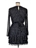 City Studio 100% Polyester Polka Dots Black Cocktail Dress Size XL - photo 2
