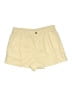Free People Solid Yellow Khaki Shorts Size 12 - photo 1