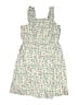 Crewcuts Outlet 100% Cotton Floral Green Dress Size 12 - photo 1
