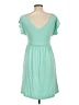 Venus Color Block Blue Cocktail Dress Size L - photo 2