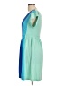 Venus Color Block Blue Cocktail Dress Size L - photo 5