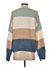 Assorted Brands Color Block Tan Pullover Sweater Size S - photo 2