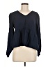 Gap 100% Cotton Blue Long Sleeve Blouse Size M - photo 1