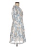 Shein 100% Polyester Print Blue Casual Dress Size 6 - photo 4