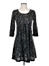 Reborn Paisley Gray Casual Dress Size S - photo 1