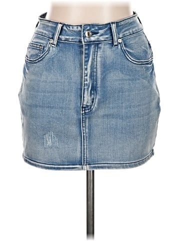 Unbranded Denim Skirt (view 1)