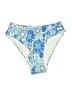 Unbranded Print Blue Swimsuit Bottoms Size S - photo 1