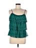 a.n.a. A New Approach 100% Polyester Teal Sleeveless Blouse Size M - photo 1
