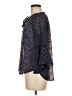 Jolt 100% Polyester Blue 3/4 Sleeve Blouse Size M - photo 5