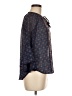 Jolt 100% Polyester Blue 3/4 Sleeve Blouse Size M - photo 4