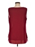Unbranded 100% Polyester Burgundy Sleeveless Blouse Size M - photo 2