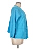 J.Jill 100% Linen Blue Kimono Size L - photo 4
