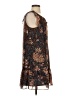Madewell 100% Polyester Paisley Brown Cocktail Dress Size XXS - photo 4
