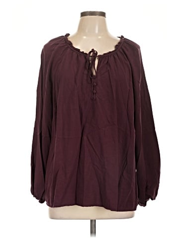 Torrid Long Sleeve Blouse (view 1)