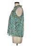 Assorted Brands Floral Teal Sleeveless Blouse Size S - photo 5