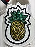 Gucci White Leather Ace Pineapple Ace Sneakers Size EU (IT) 38 / US 8 - photo 7