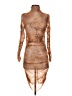 Unbranded Tan Cocktail Dress Size XS - photo 1