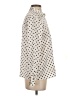 Ann Taylor LOFT 100% Polyester Polka Dots Ivory Long Sleeve Blouse Size XS - photo 4