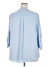 Torrid 100% Polyester Blue 3/4 Sleeve Blouse Size 3X Plus (3) - photo 2