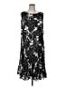 SLNY Paisley Floral Black Cocktail Dress Size 16W - photo 1