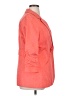 Anthracite 100% Cotton Orange Blazer Size 16 - photo 4