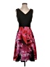 Frank Lyman Design Floral Black Cocktail Dress Size 4 - photo 1