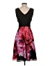 Frank Lyman Design Floral Black Cocktail Dress Size 4 - photo 2