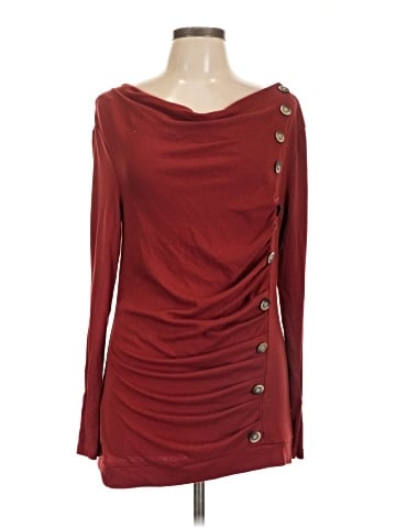 Allegra K Long Sleeve Top (view 1)