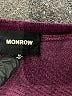 Monrow Burgundy Pullover Sweater Size M - photo 7