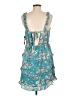 City Studio 100% Polyester Floral Teal Cocktail Dress Size L - photo 2