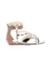 Jimmy Choo Silver Gray Sandals Size EU 39 - photo 1