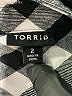 Torrid Checkered-gingham Black Long Sleeve Button-Down Shirt Size 2X Plus (2) - photo 7