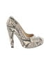 Stella McCartney Animal Print Ivory Tan Heels Size EU 40 - photo 1