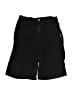 Nannette Solid Black Cargo Shorts Size 6 - photo 1