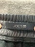 Joe's Jeans 100% Polyurethane Metallic Black Track Pants Size L - photo 7