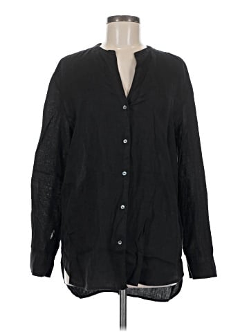 James Perse Long Sleeve Blouse (view 1)
