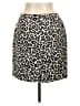 Halogen Animal Print Ivory Casual Skirt Size 10 - photo 2