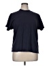 Set 100% Cotton Solid Blue Short Sleeve Turtleneck Size XL - photo 1